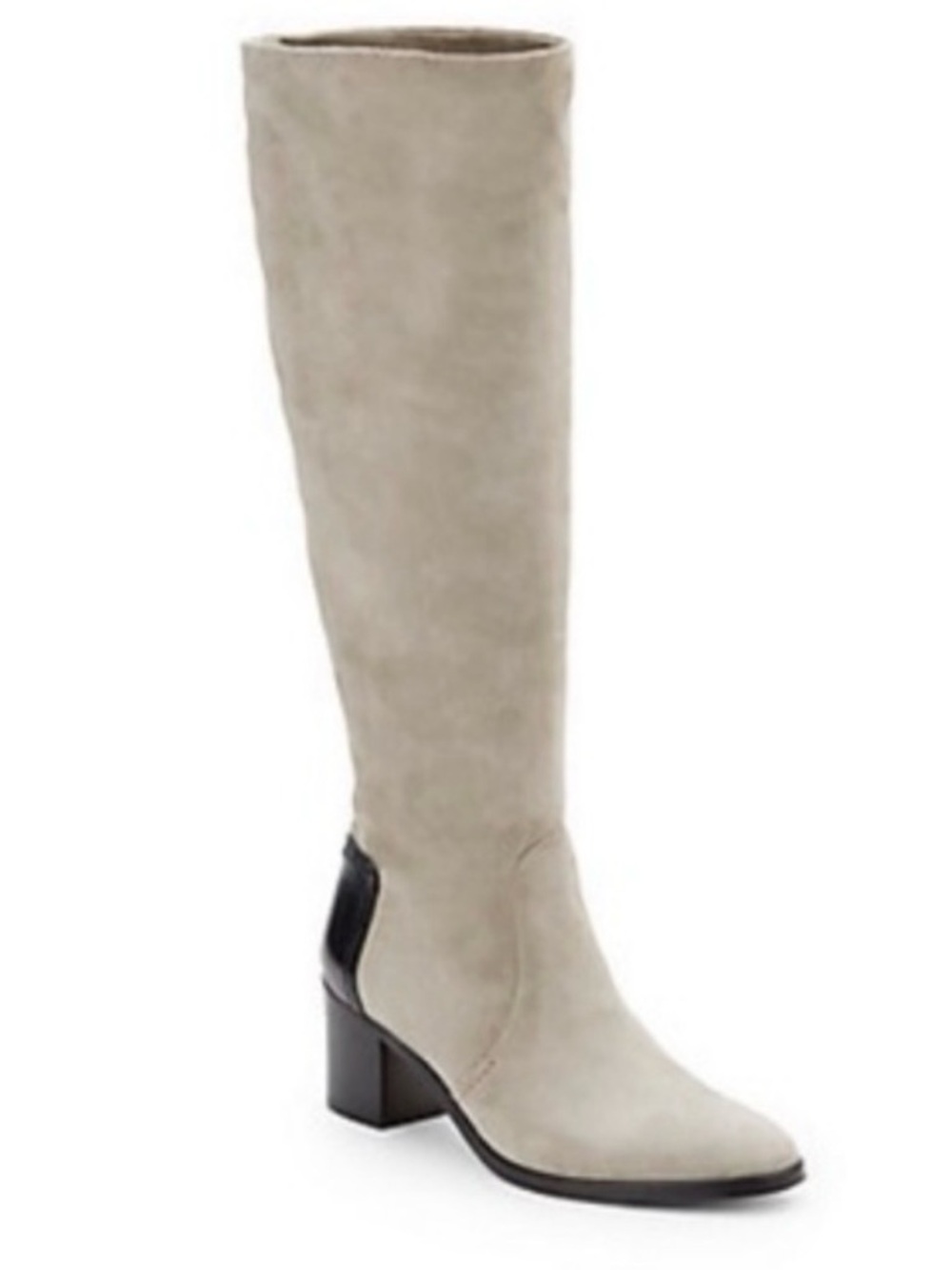 Reed Krakoff Gray Suede Knee High Riding Boots
